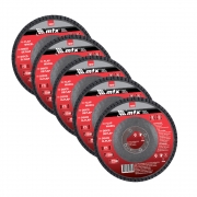 Kit 5 Discos de Lixa Flap 115x22,2mm Grão...