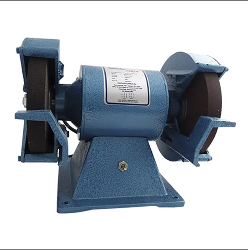 Moto Esmeril de Bancada Profissional Thor 1CV Trifásica Cel