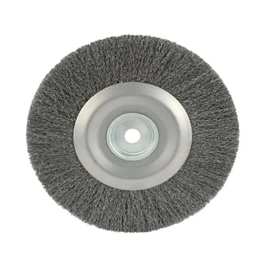 Escova Circular Ondulada Aço Carbono 8Pol...