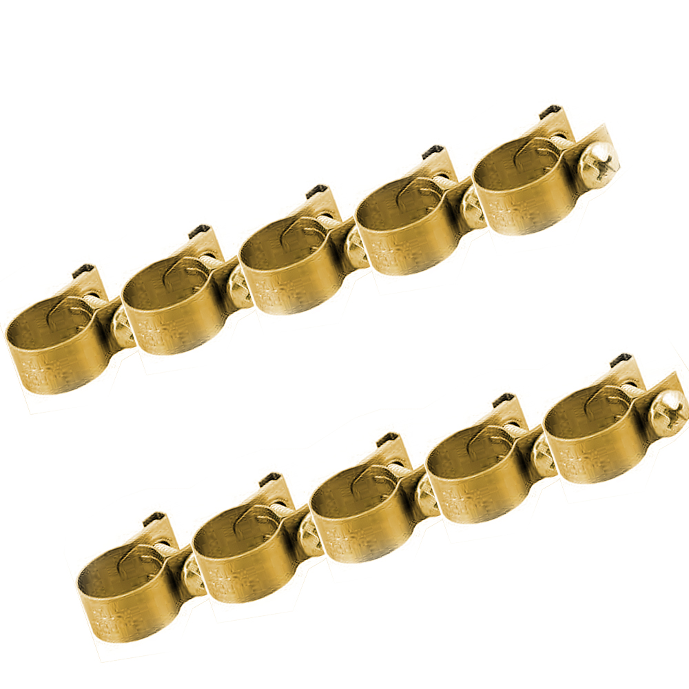 Kit 10 Abraçadeiras Reguláveis 8x9mm Lubefer