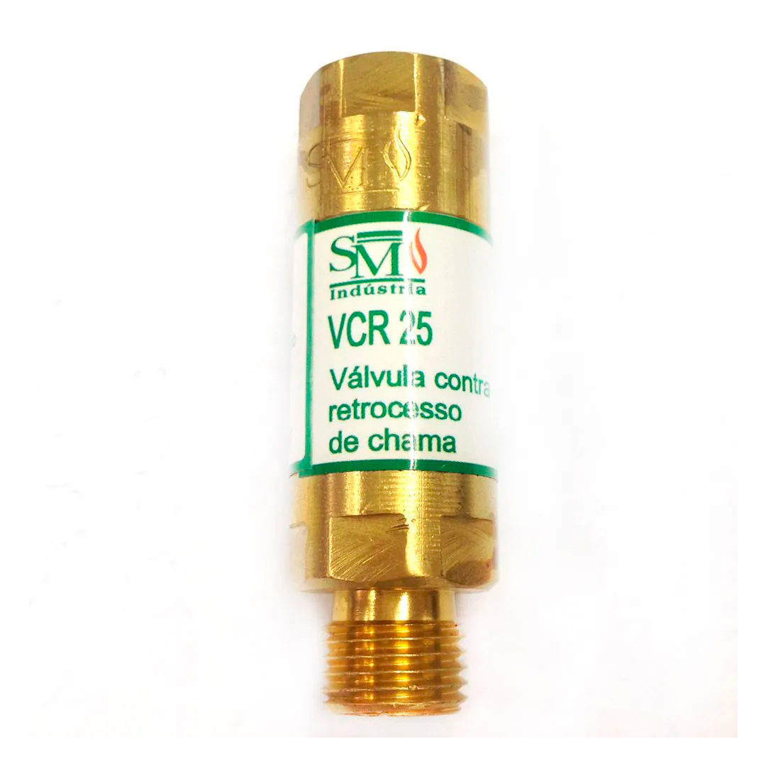 Válvula Seca Corta Chamas para Maçarico O...