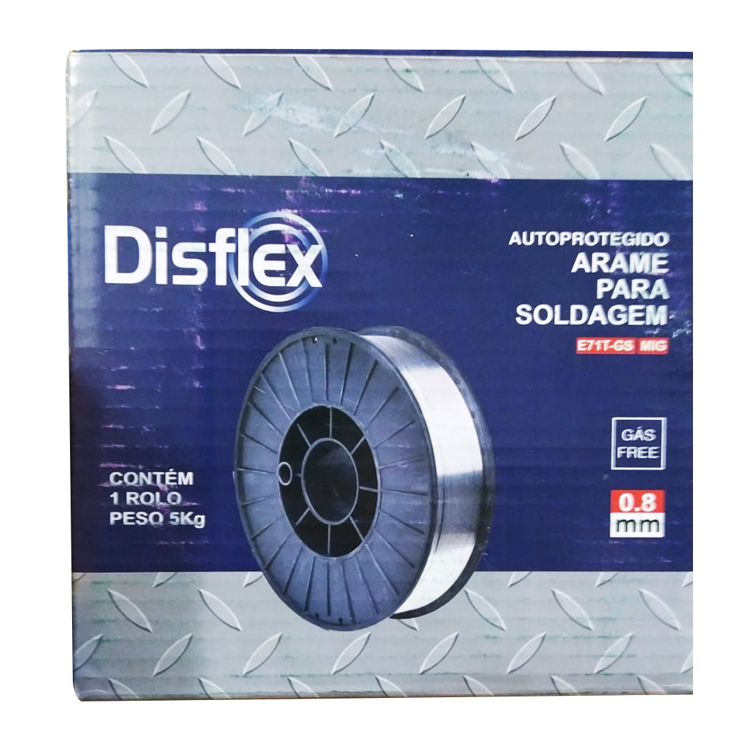 Arame de Solda Mig Uso Sem Gás 0,8mm 5Kg ...