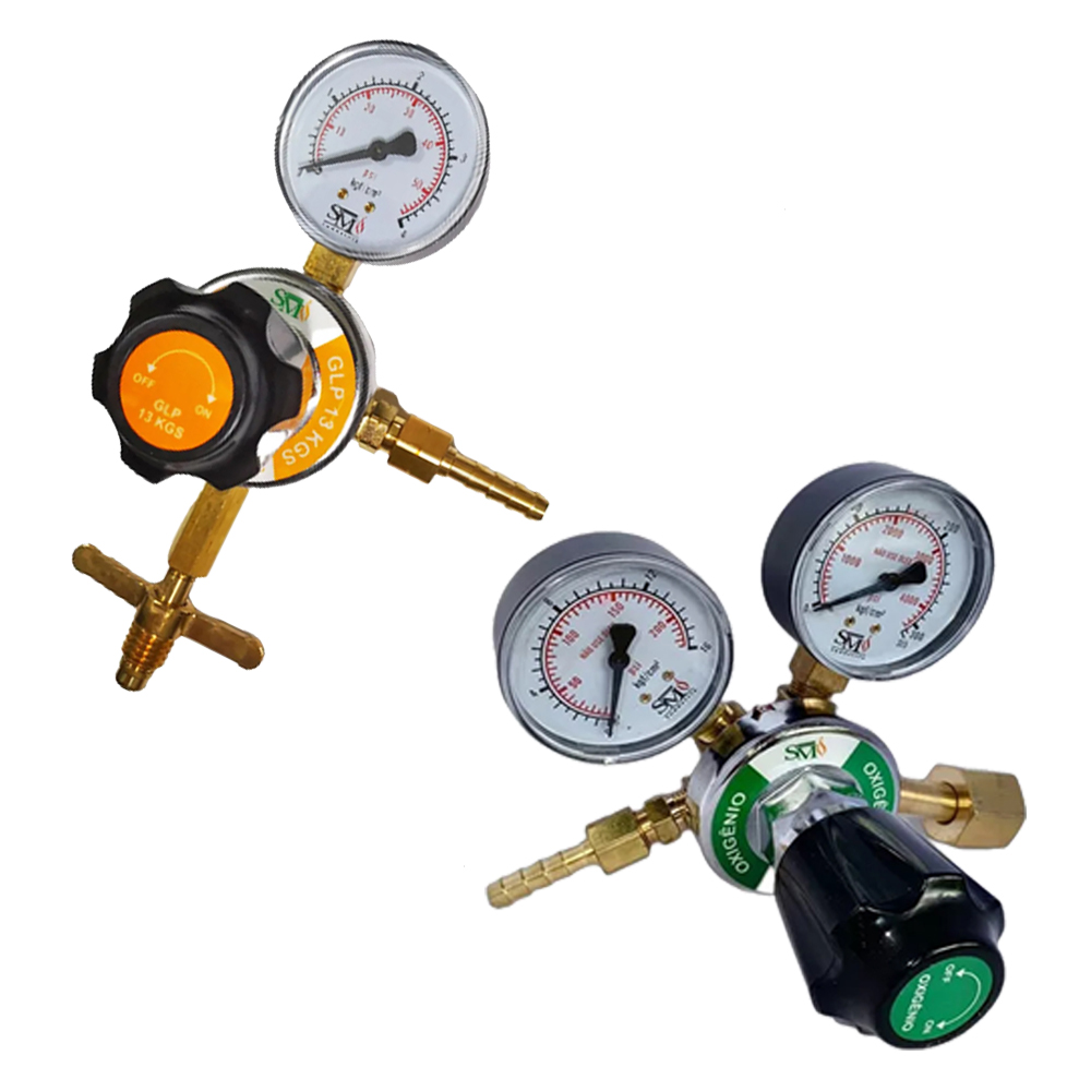 Kit Maçarico 200 Para Solda GLP 13 Kg e O...