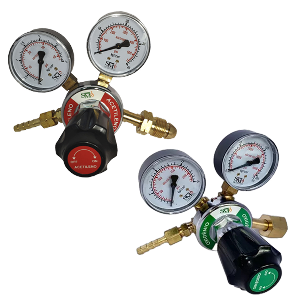 Kit Maçarico 200 Para Solda Acetileno e O...