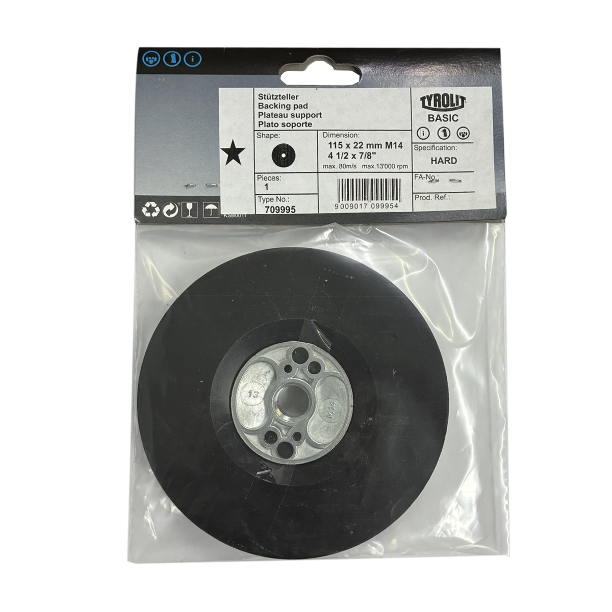 Suporte para Disco de Lixa p/ Lixadeira 4...