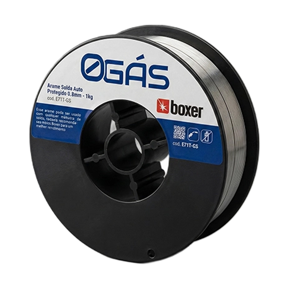 Arame Mig Sem Gás Auto Protegido Zero 0,8...