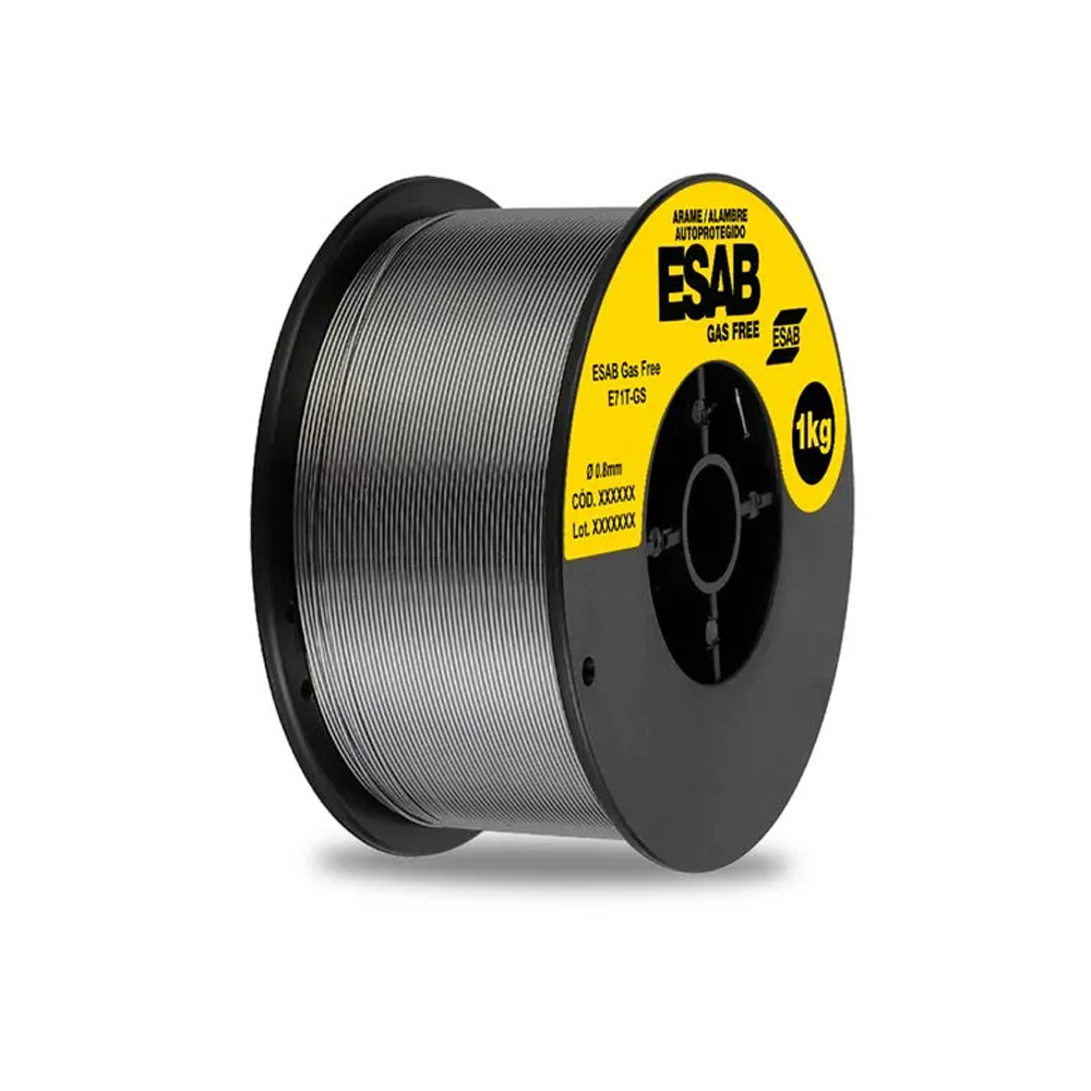 Arame de Solda Mig Sem Gás 0,8mm E71t-GS ...