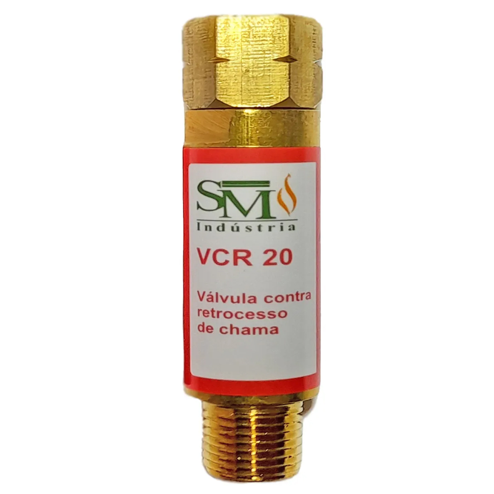 Válvula Seca Corta Chamas para Maçarico A...
