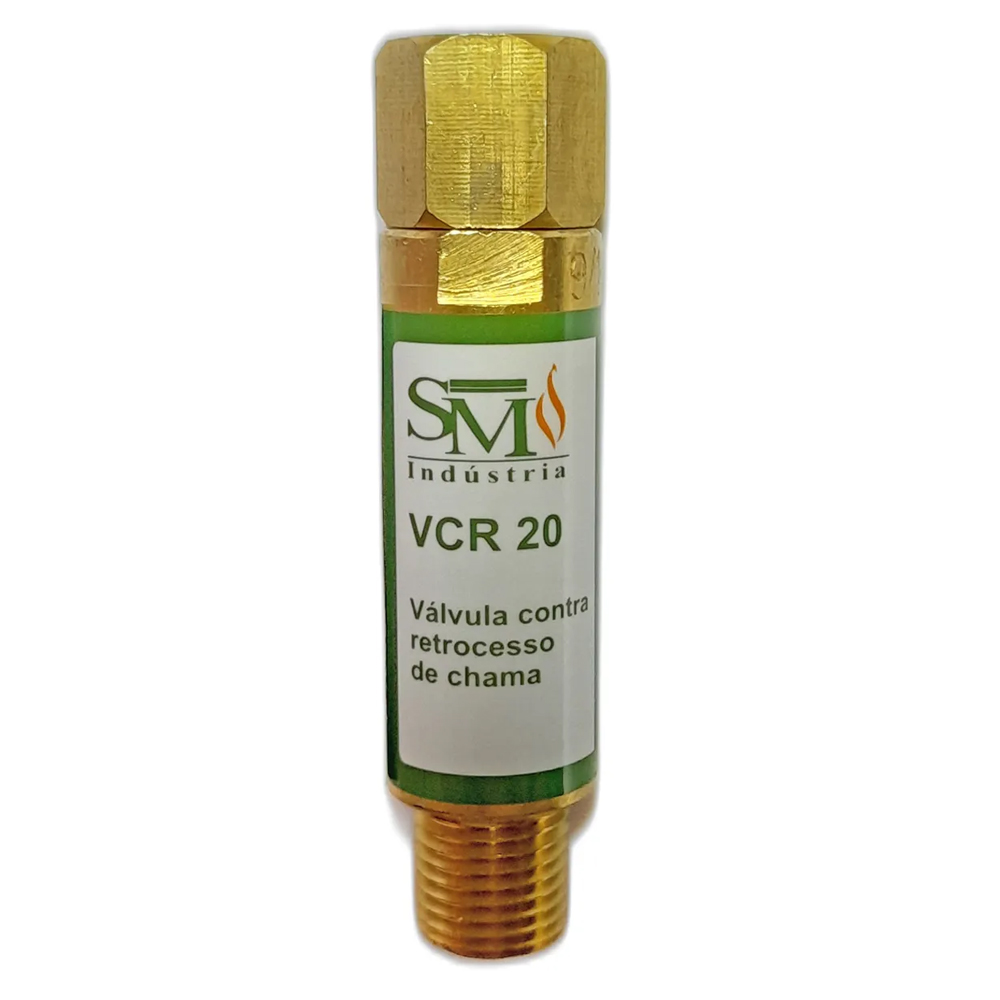 Válvula Seca Corta Chamas para Maçarico O...