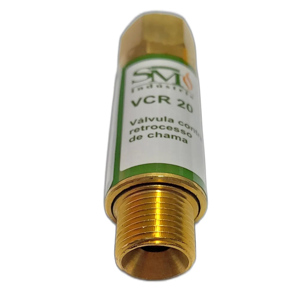 Válvula Seca Corta Chamas para Maçarico O...