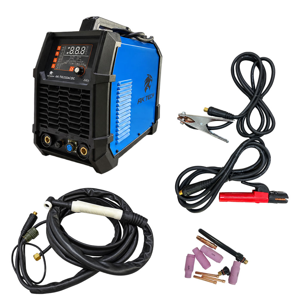 Máquina De Solda Tig AK-250 AC/DC Bivolt ...