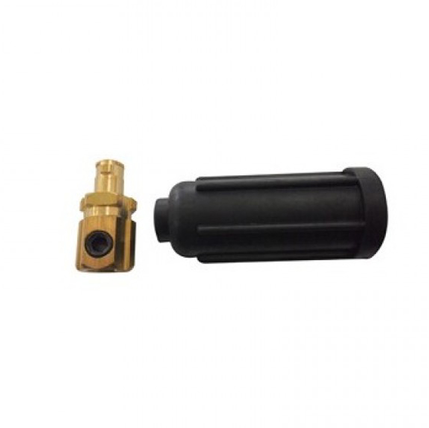 Conector Macho para Cabo De Solda 9 mm Ox...